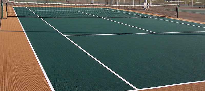 tennis court tiles for outdoors